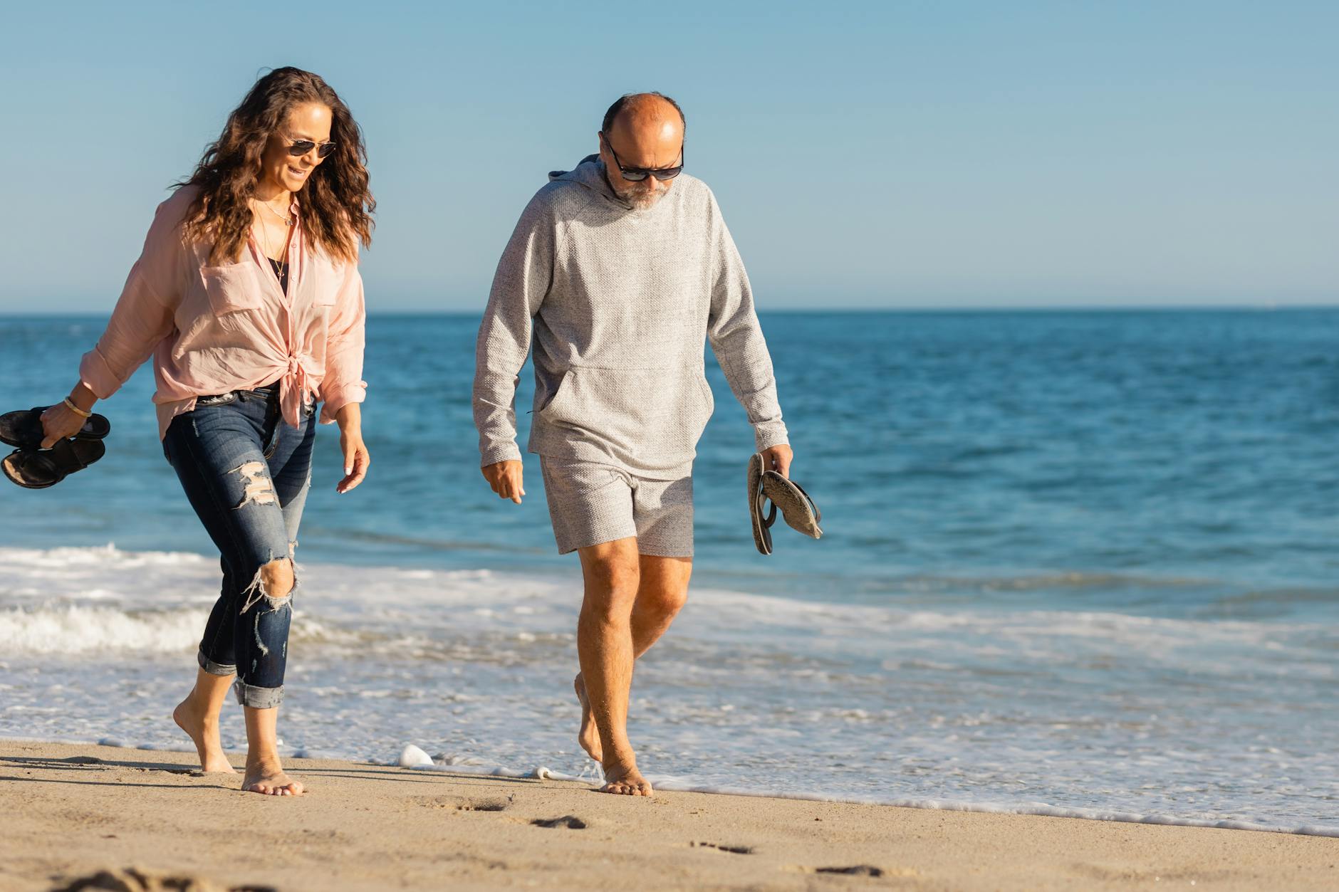 Person enjoying early retirement outdoors