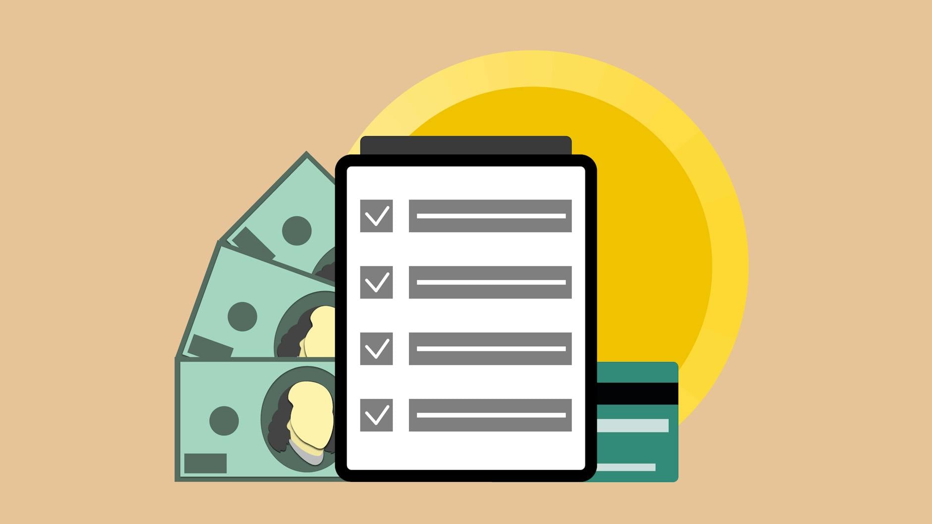 Person automating savings and investments